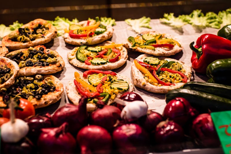 Veggie Supreme Deep Dish Pizza